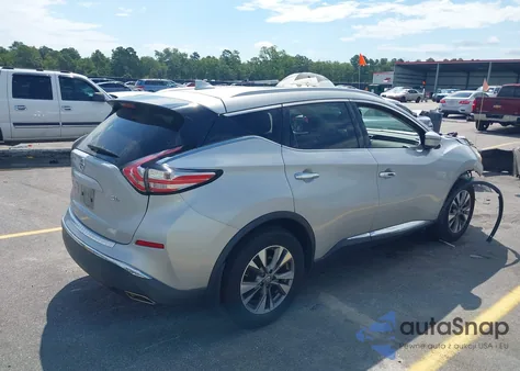 2017 Nissan Murano Sl from USA, damaged, VIN 5N1AZ2MG6HN133868
